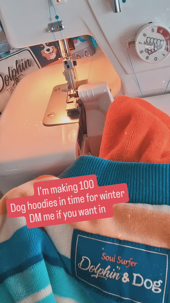 Dog hoodie, a hoody made for dogs. beautiful design made from 100% cotton.